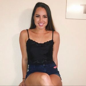 Brandy Melville Lace Crop